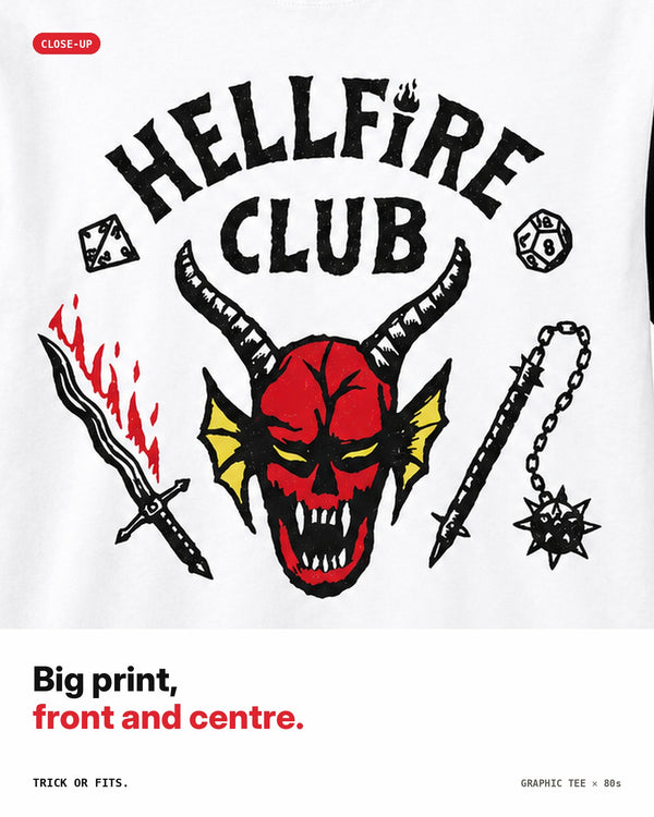 Hellfire Club T-Shirt – Stranger Things Halloween Costume