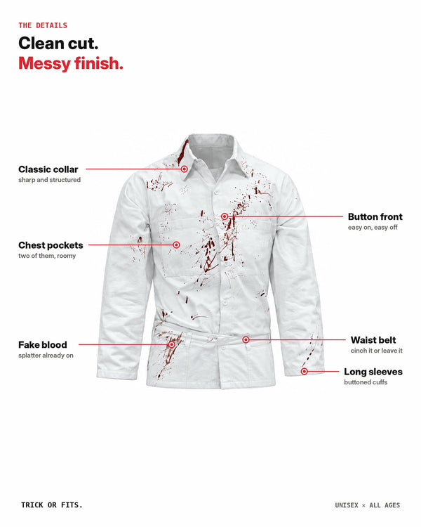 Henry Creel Hawkins Lab Uniform – Stranger Things Halloween Costume