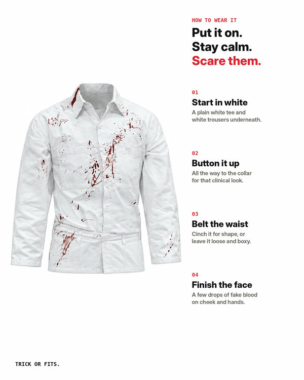Henry Creel Hawkins Lab Uniform – Stranger Things Halloween Costume